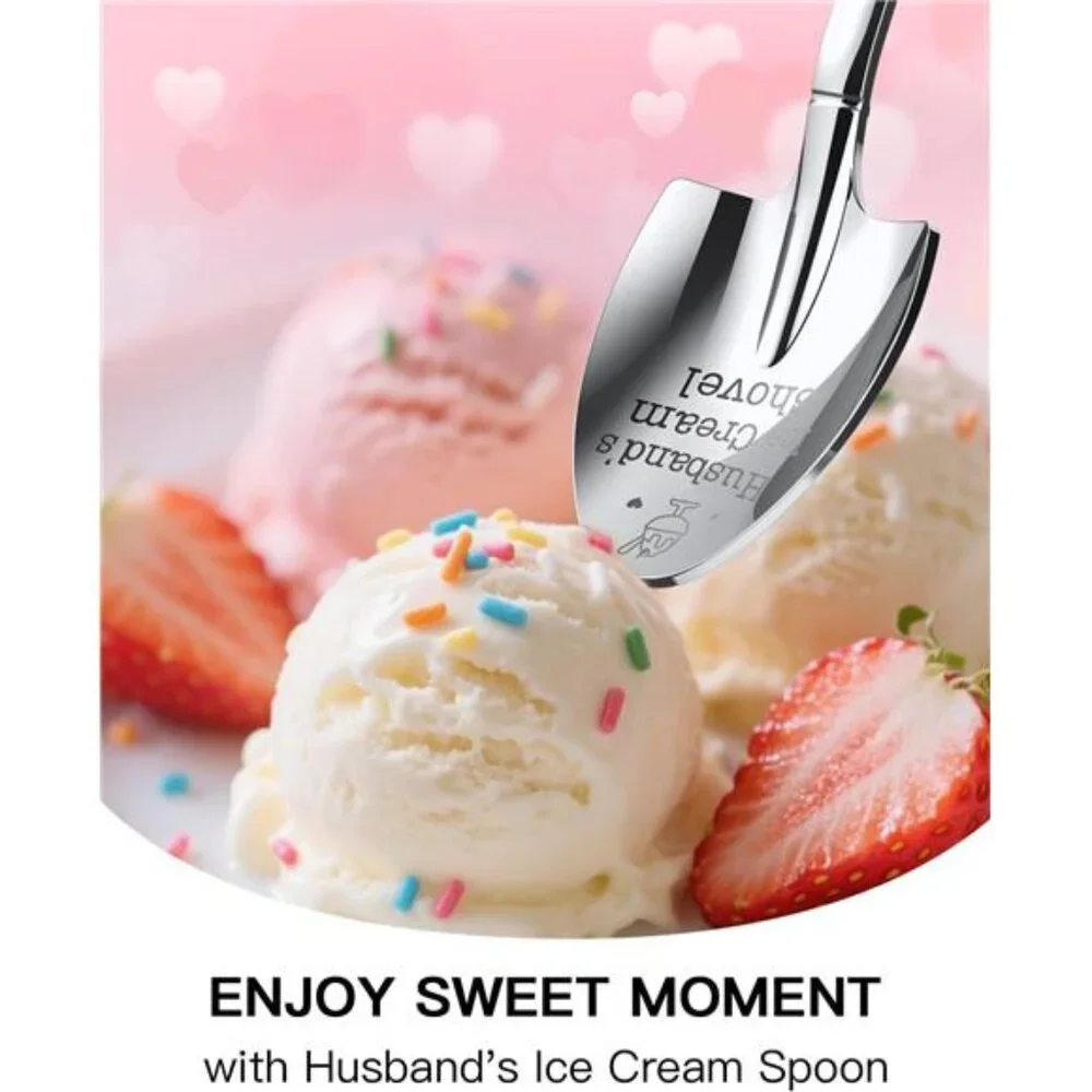 Large Husbands Ice Cream Shovel, Ice cream Scoop